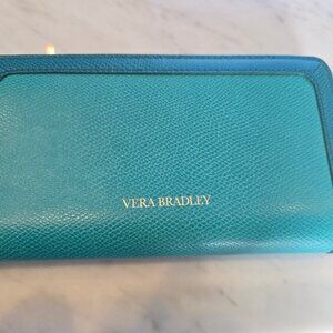 Vera Bradley Leather Clutch Wallet